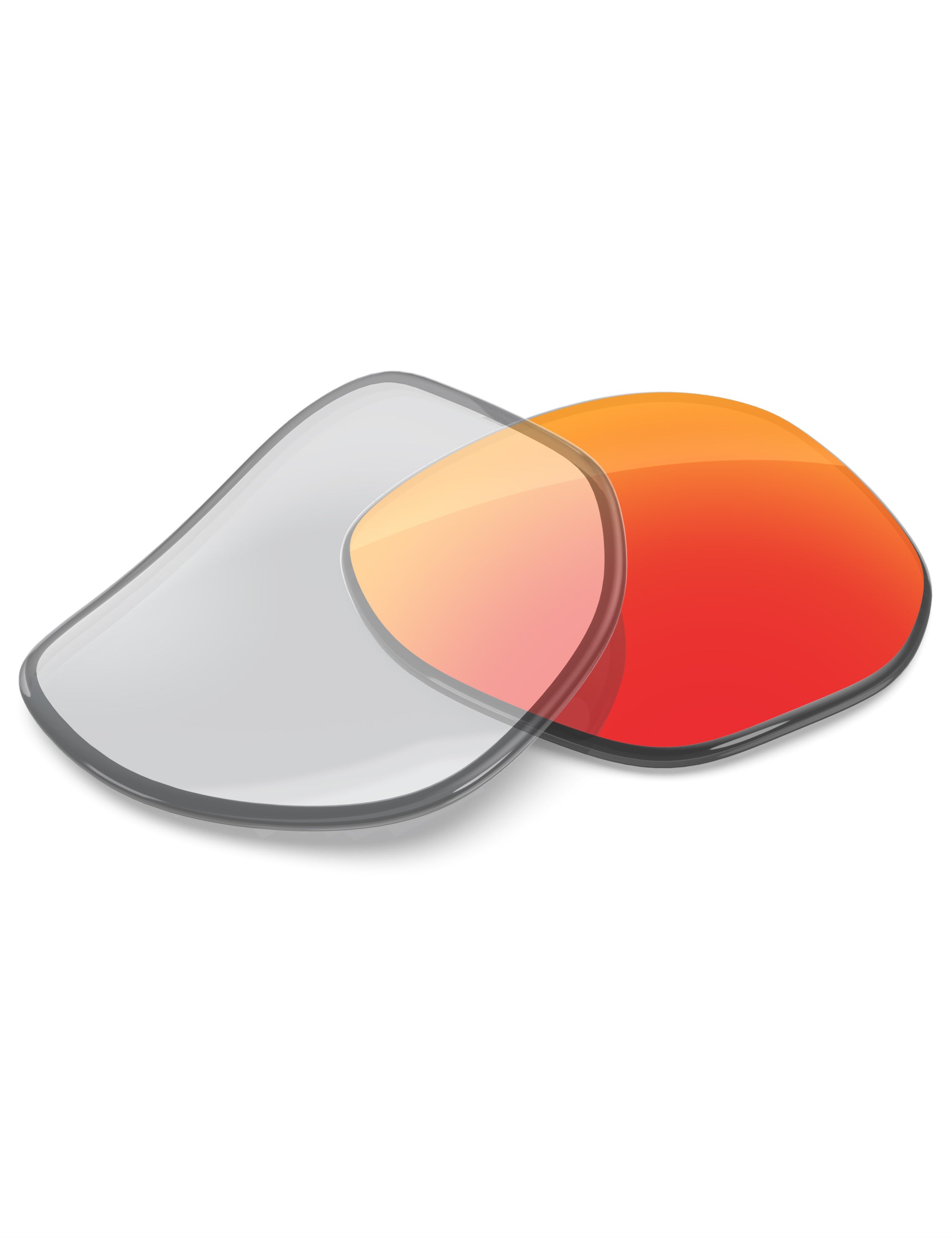 Fire Red FlashMirror™ Photochromic-Non-Polarized