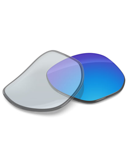 Sky Blue FlashMirror™ Photochromic-Non-Polarized