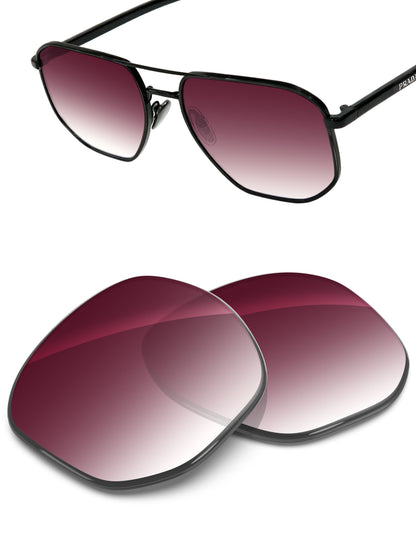 Wine Red Gradient-Non-Polarized