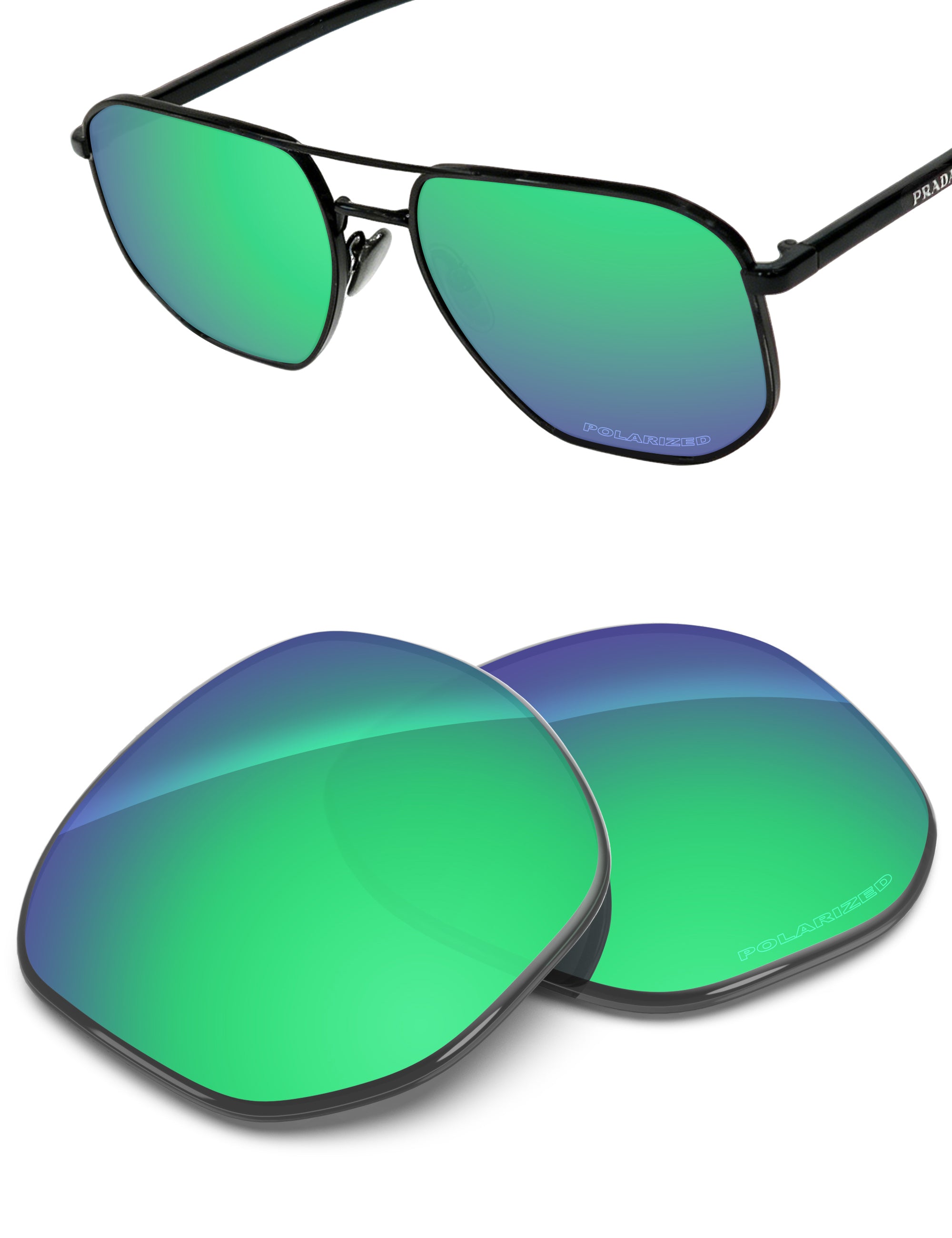 Emerald Green FlashMirror™-Polarized