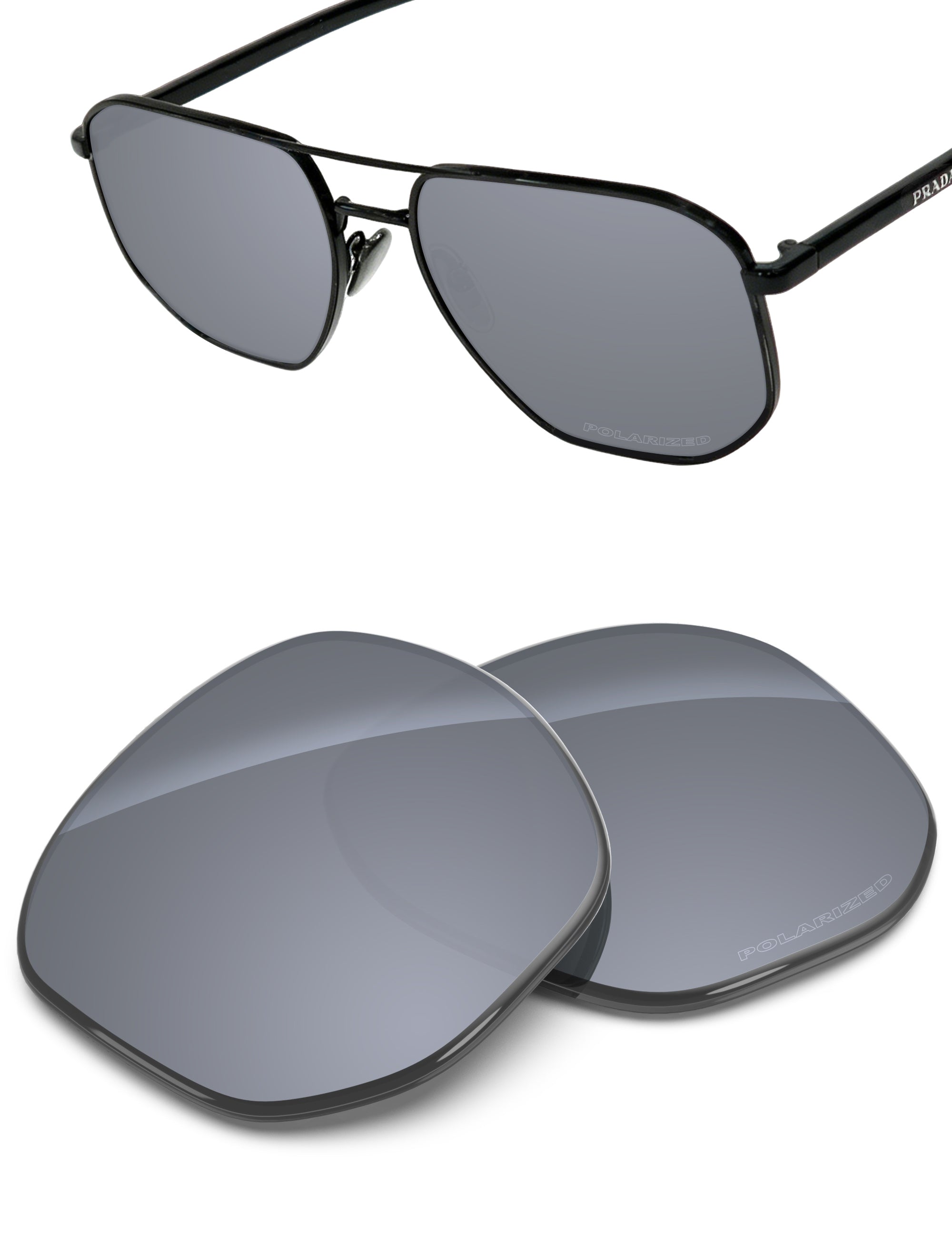 Silver Metallic FlashMirror™-Polarized