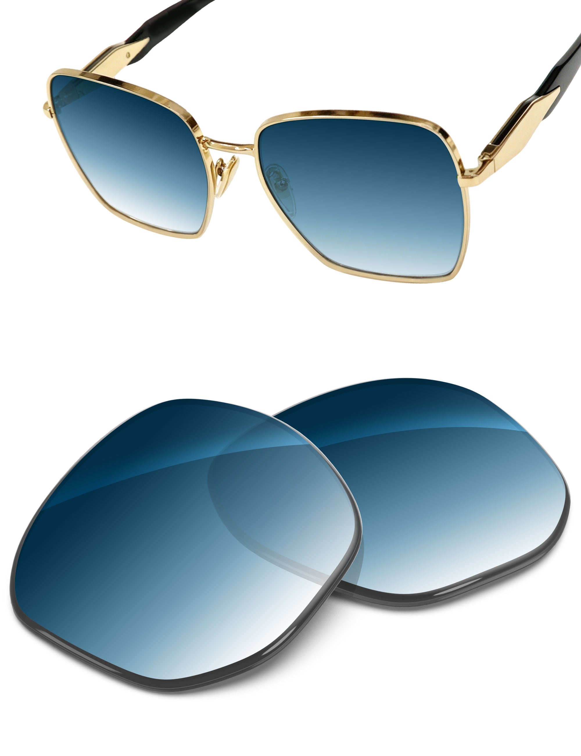 Blue Gradient-Non-Polarized