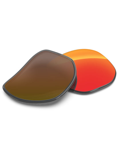 Fire Red FlashMirror™-Non-Polarized