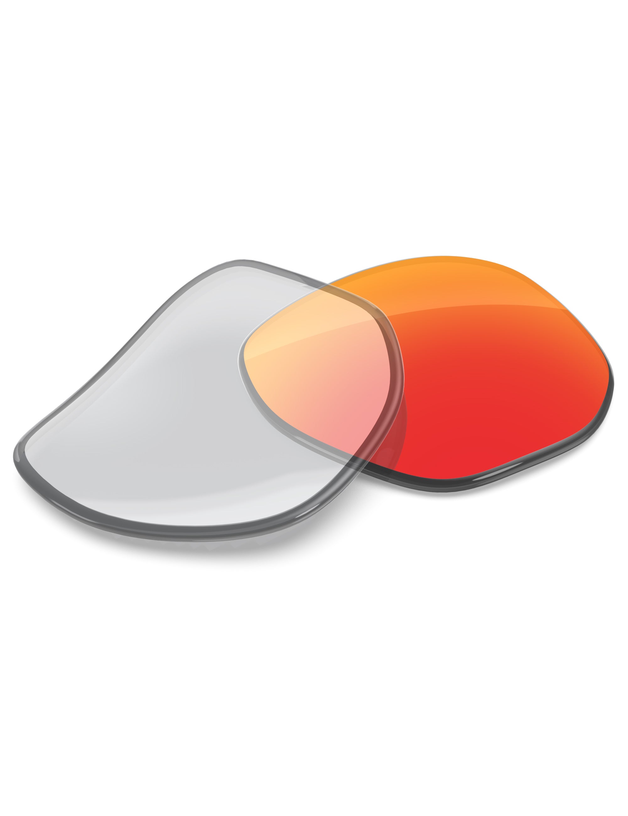 Fire Red FlashMirror™ Photochromic-Non-Polarized