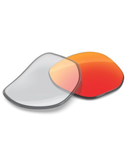 Fire Red FlashMirror™ Photochromic-Non-Polarized