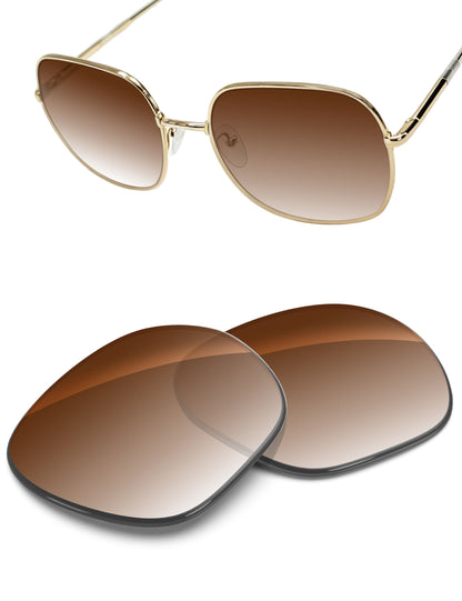 Replacement Lenses for Prada SPR 67X PR67XS 58mm