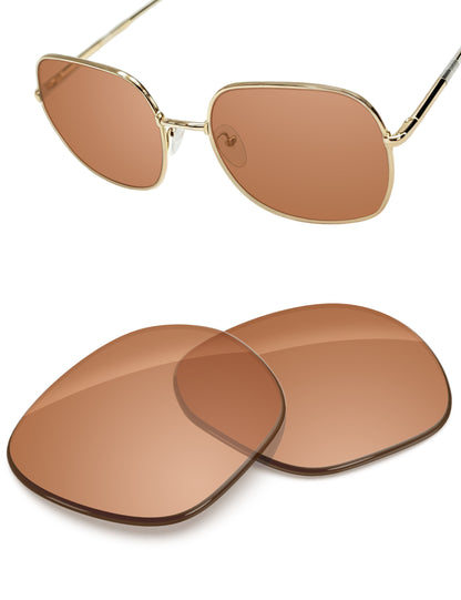 Replacement Lenses for Prada SPR 67X PR67XS 58mm