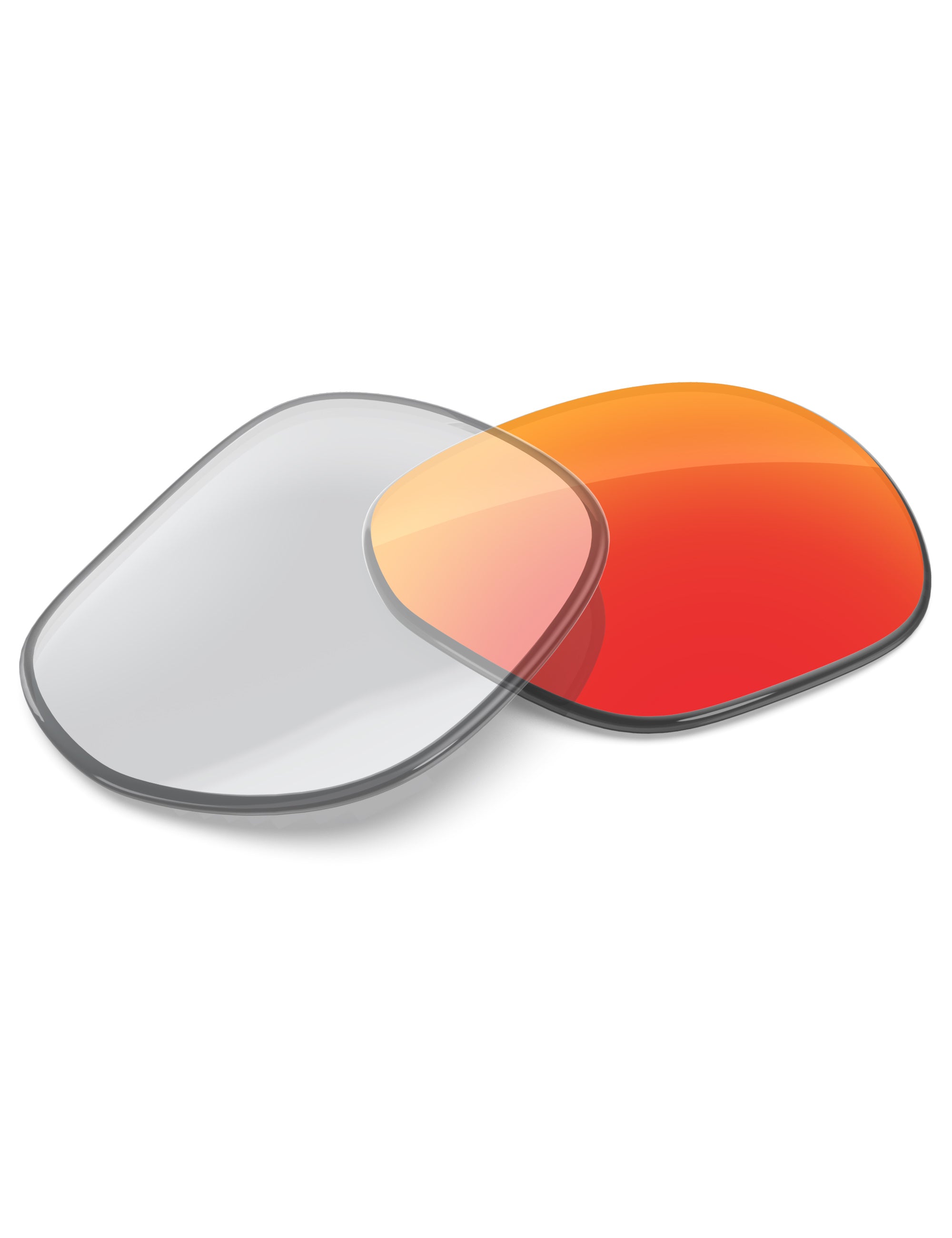 Fire Red FlashMirror™ Photochromic-Non-Polarized