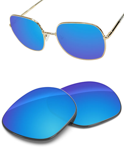 Replacement Lenses for Prada SPR 67X PR67XS 58mm