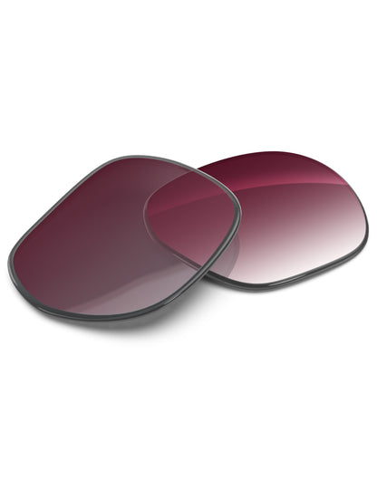 Wine Red Gradient-Non-Polarized