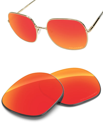 Replacement Lenses for Prada SPR 67X PR67XS 58mm