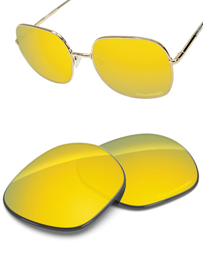 Replacement Lenses for Prada SPR 67X PR67XS 58mm