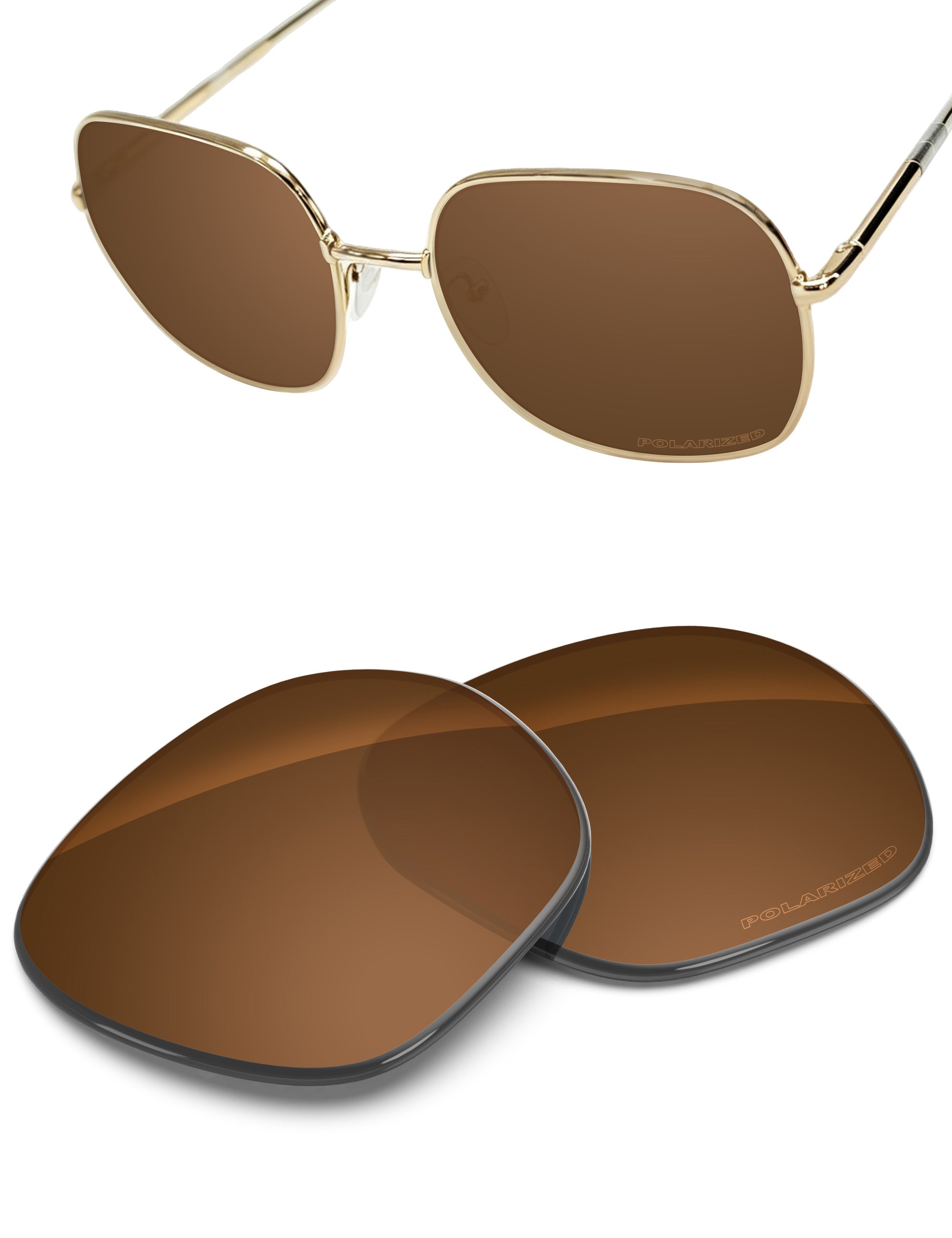 Replacement Lenses for Prada SPR 67X PR67XS 58mm
