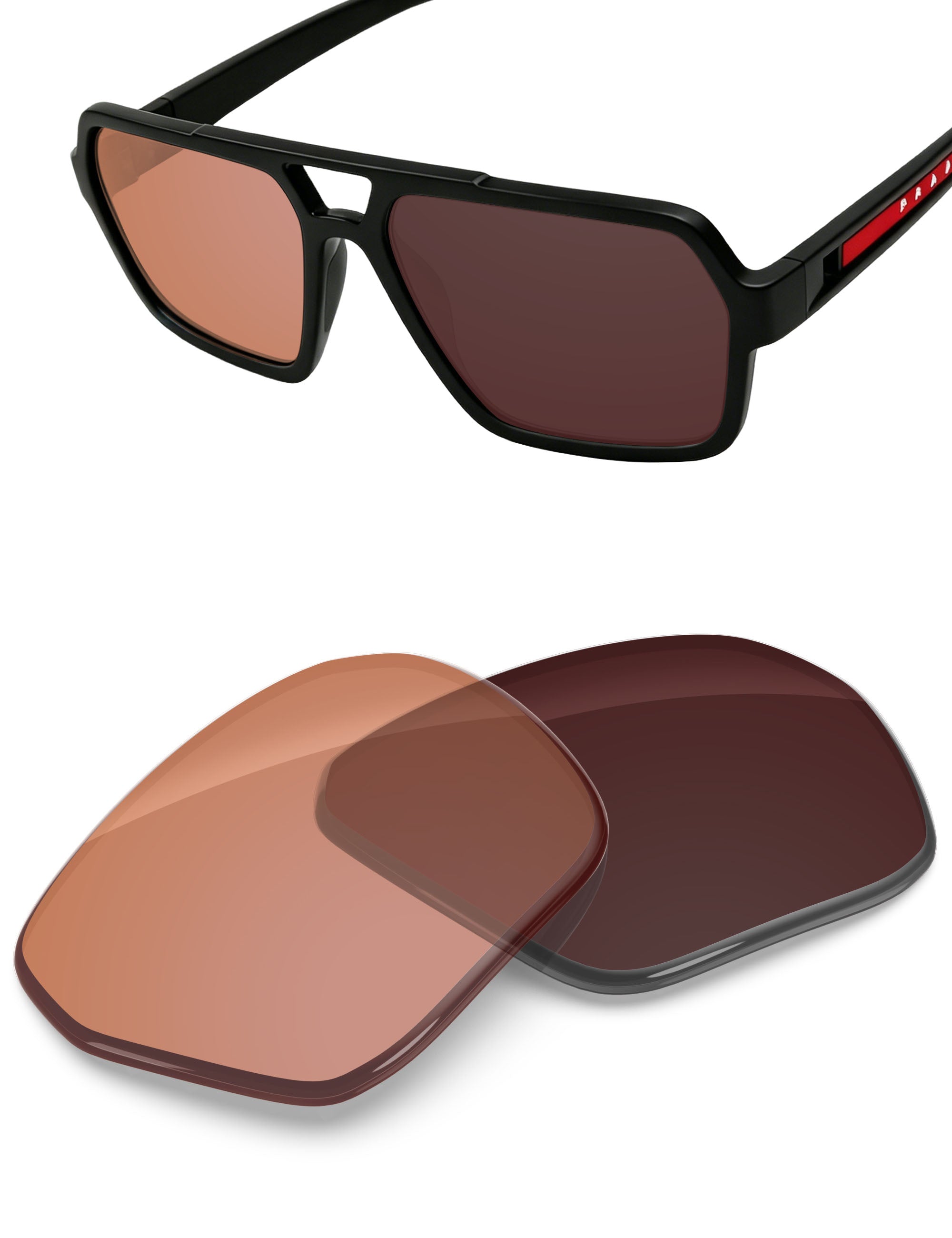 Orange Tint Photochromic-Non-Polarized