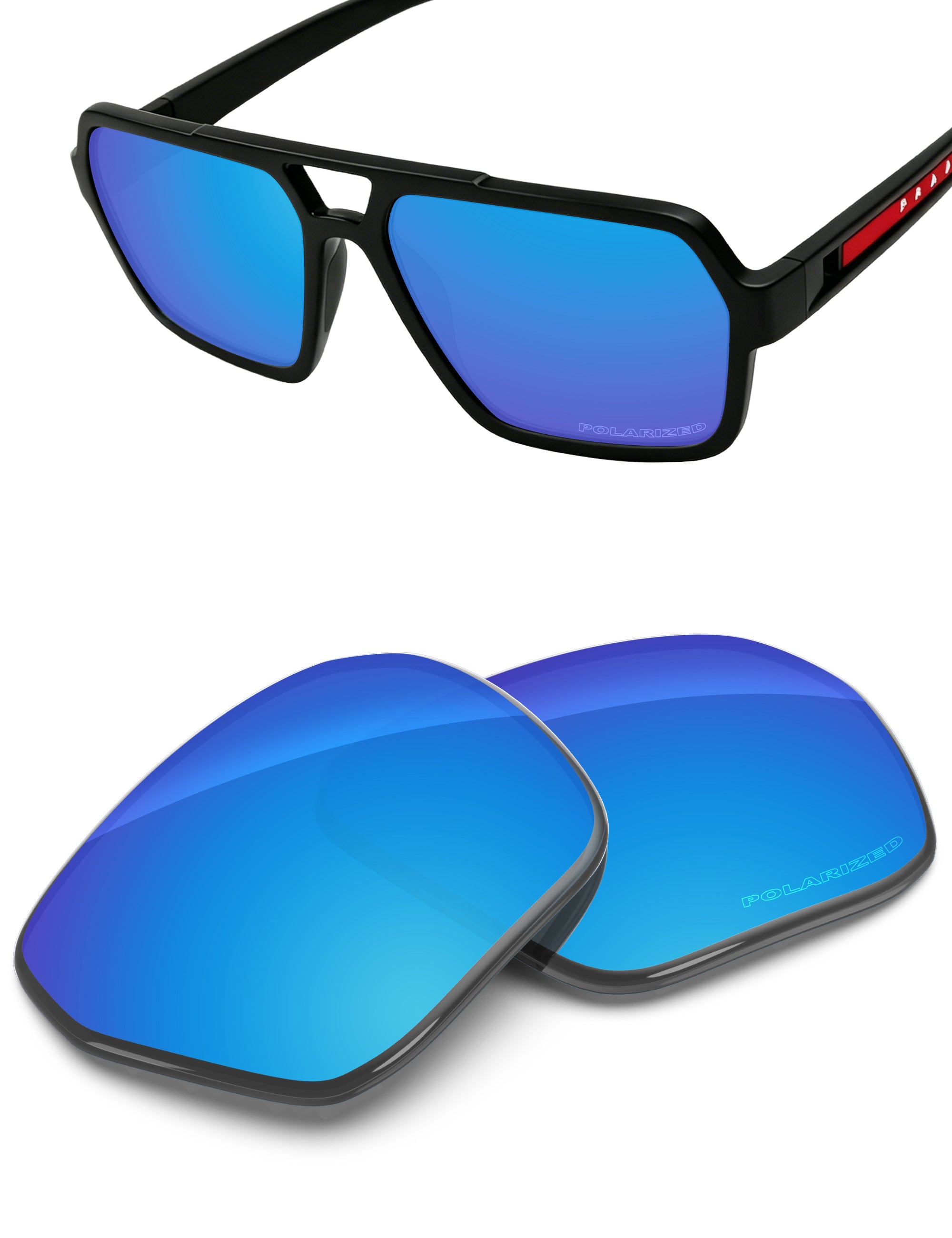 Sky Blue FlashMirror™-Polarized
