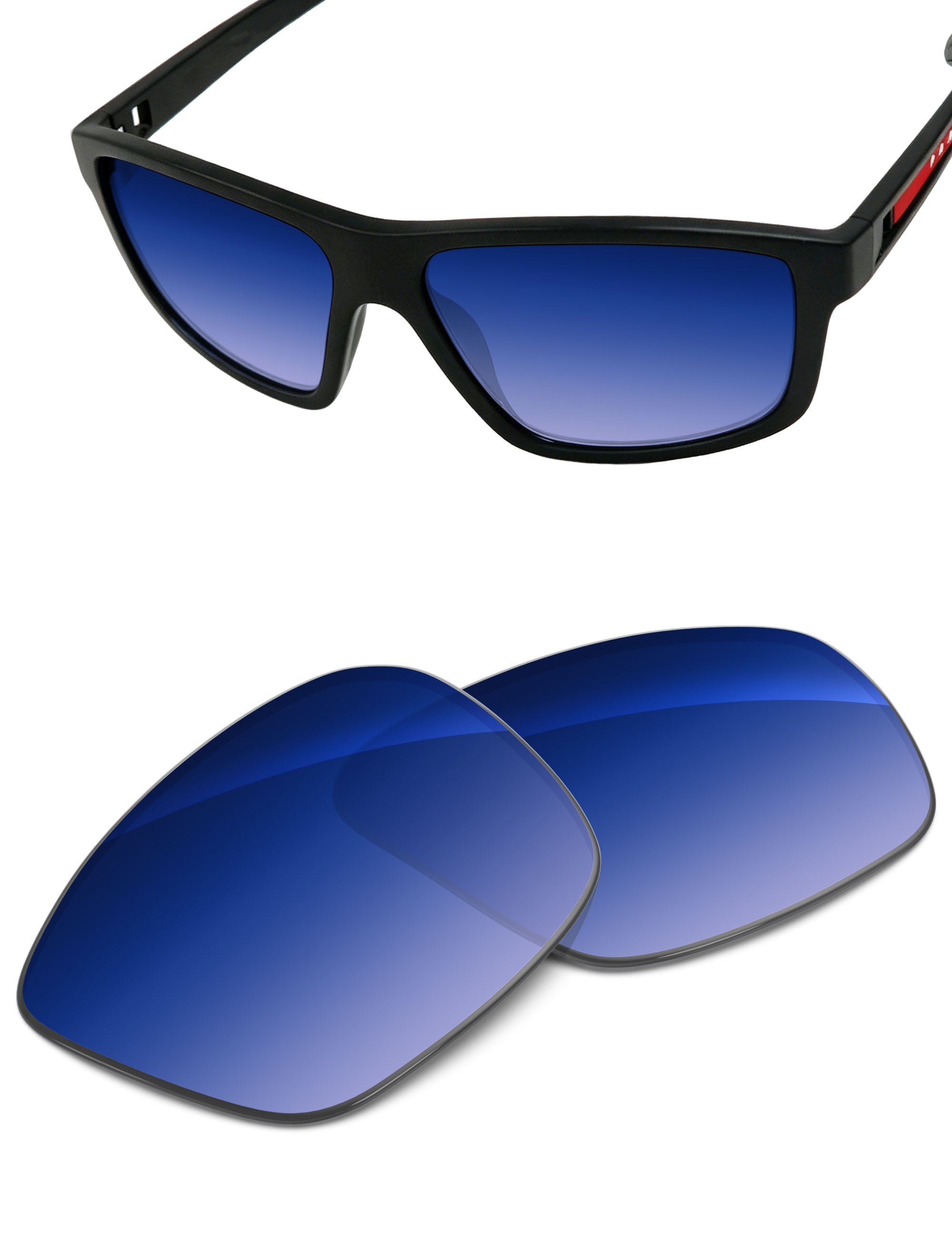 Aqua Blue Gradient-Non-Polarized