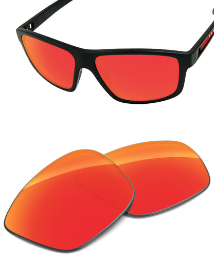 Fire Red FlashMirror™-Non-Polarized