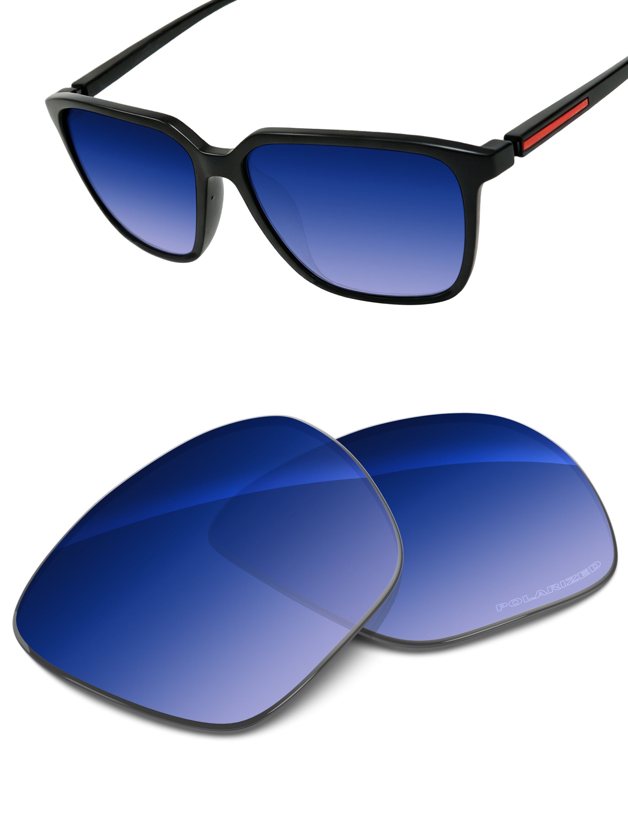 Aqua Blue Gradient-Non-Polarized