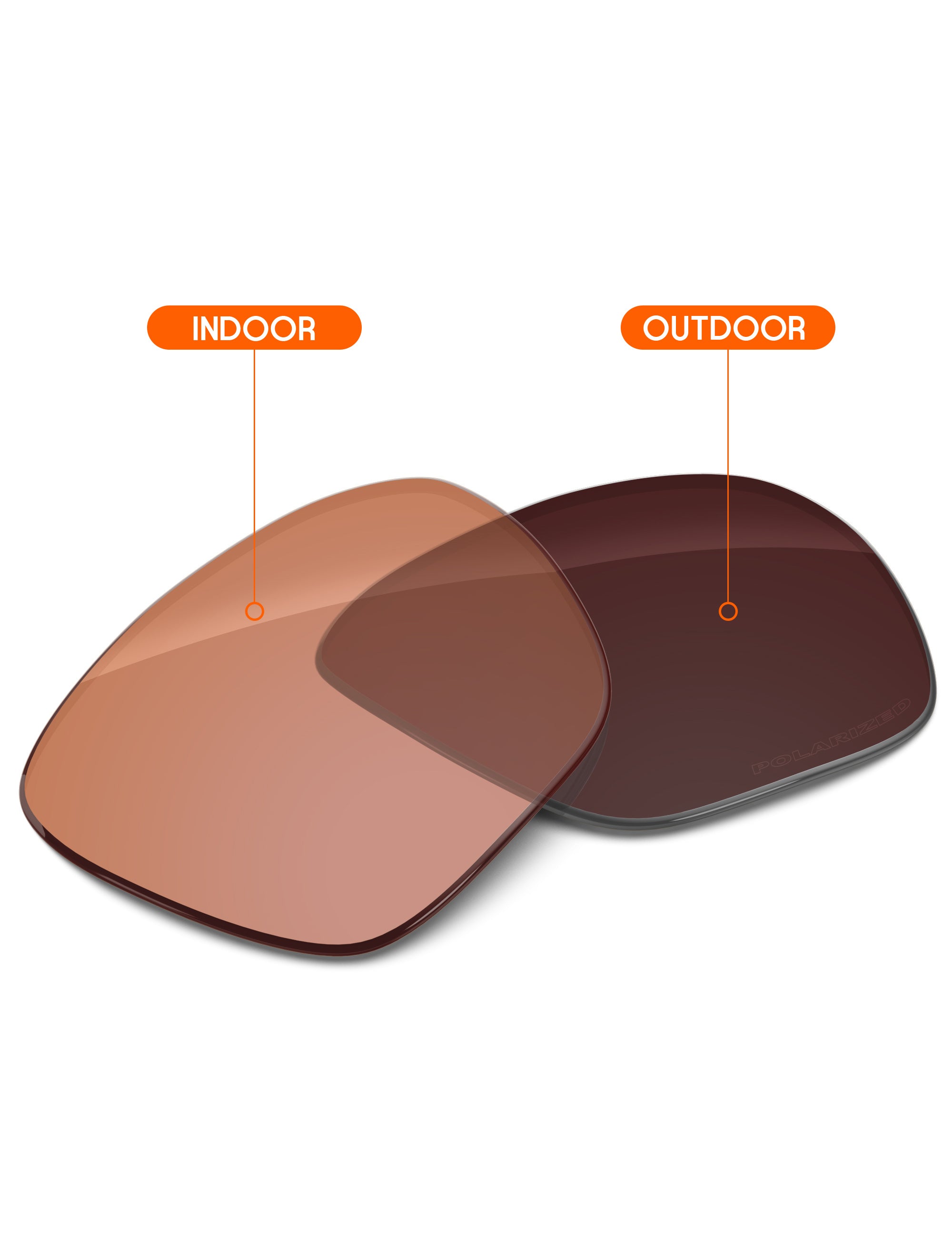 Orange Tint Photochromic-Non-Polarized