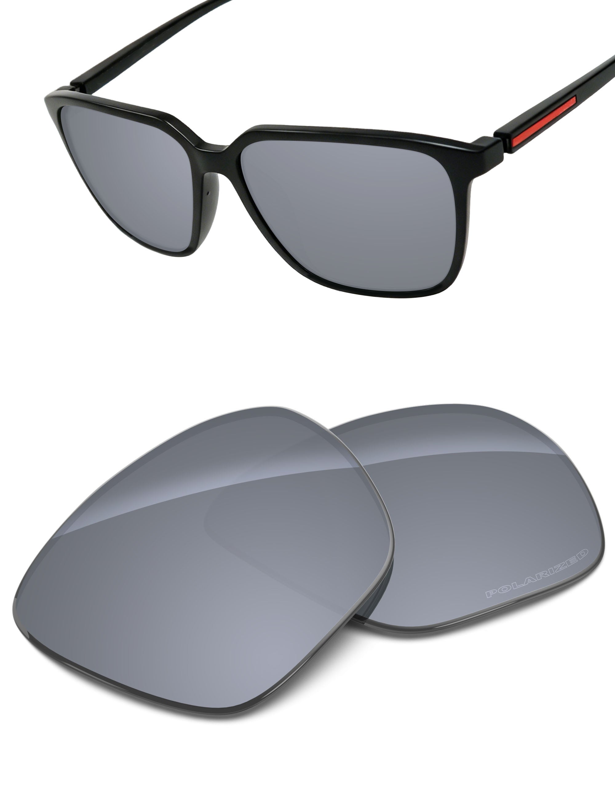 Silver Metallic FlashMirror™-Non-Polarized
