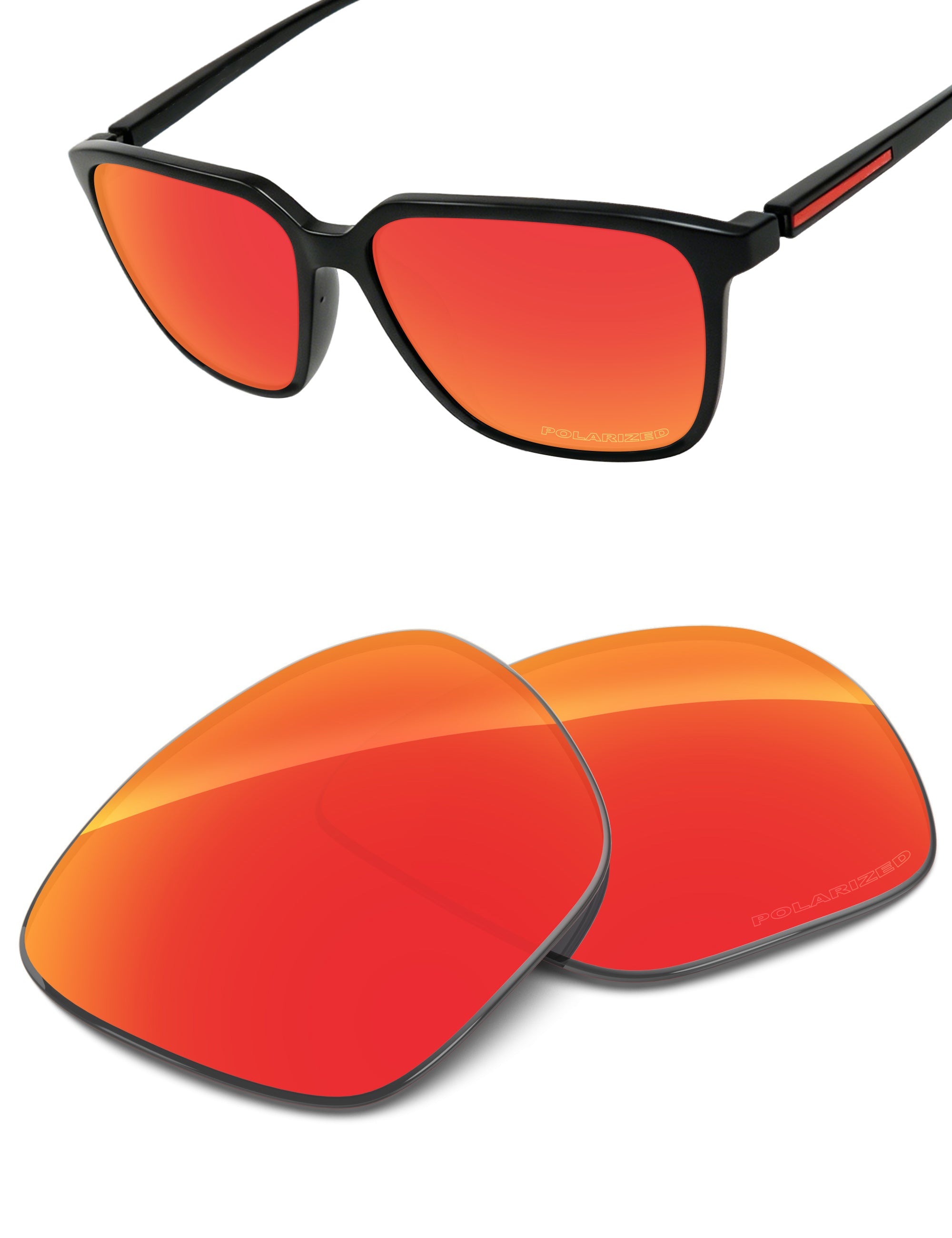 Fire Red FlashMirror™-Polarized