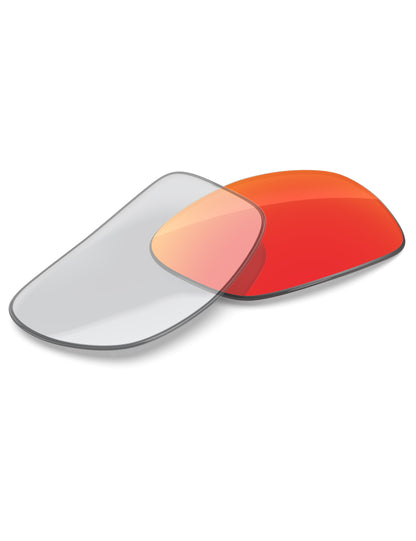 Fire Red FlashMirror™ Photochromic-Non-Polarized