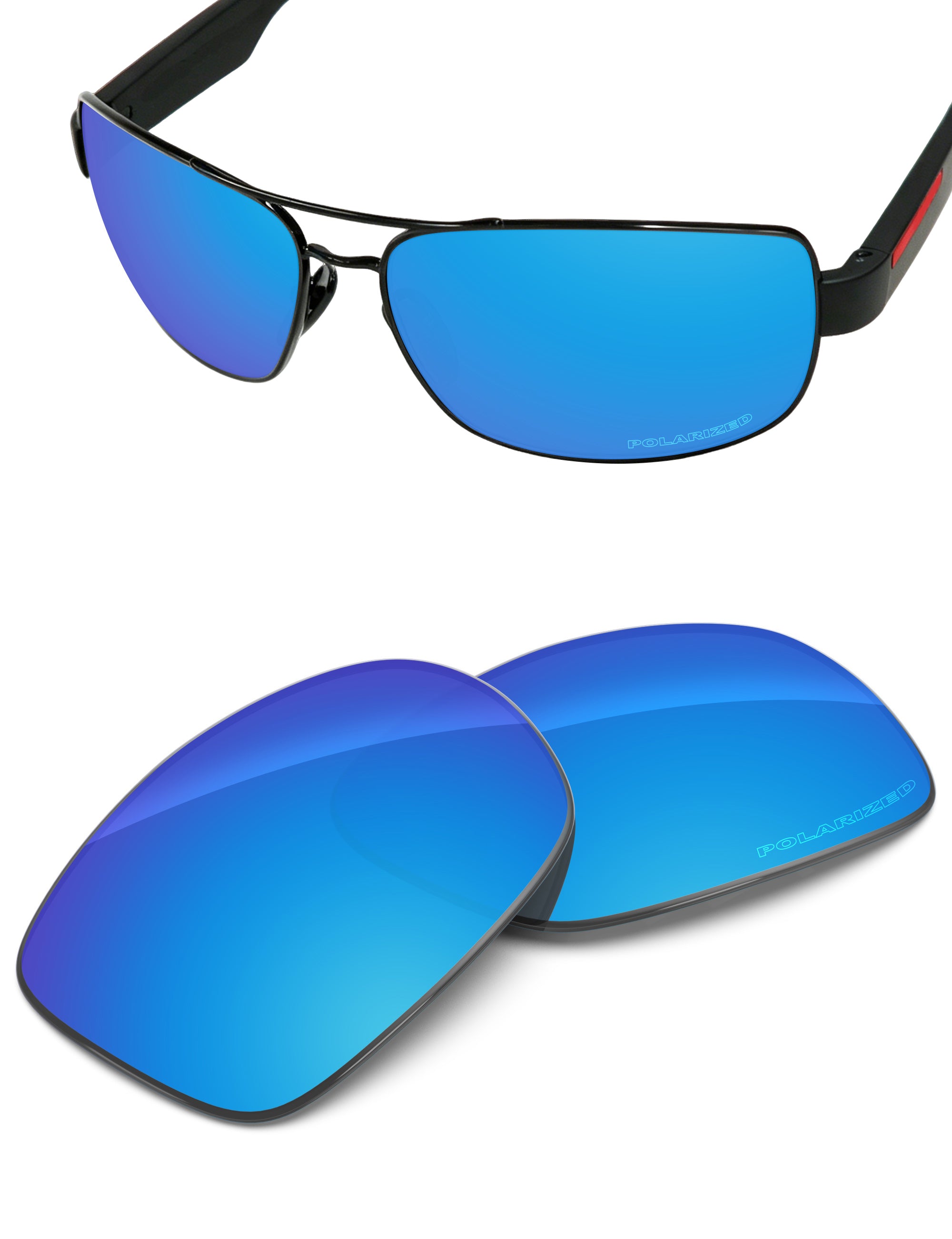 Sky Blue FlashMirror™-Polarized