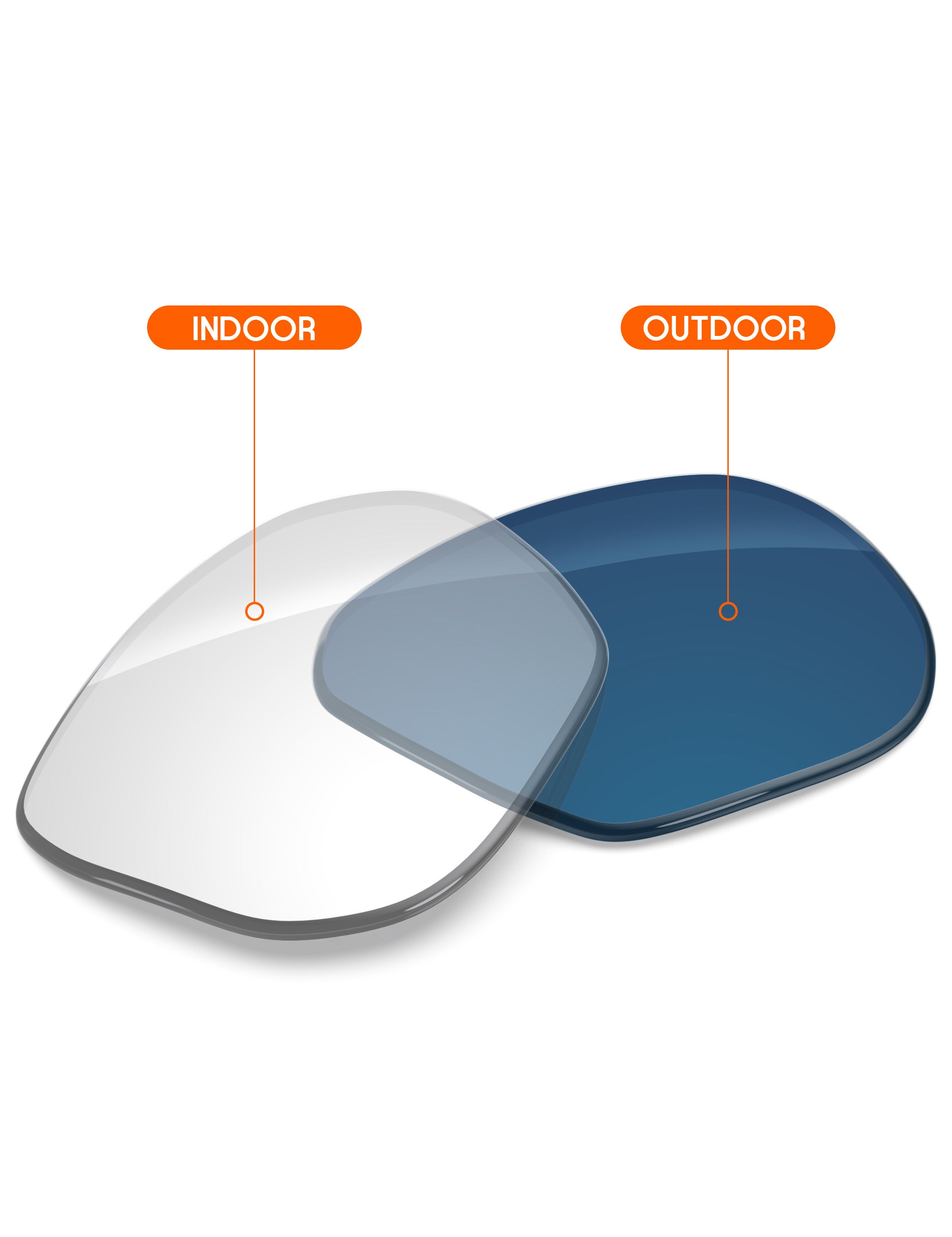 Adapt Blue Photochromic-Non-Polarized