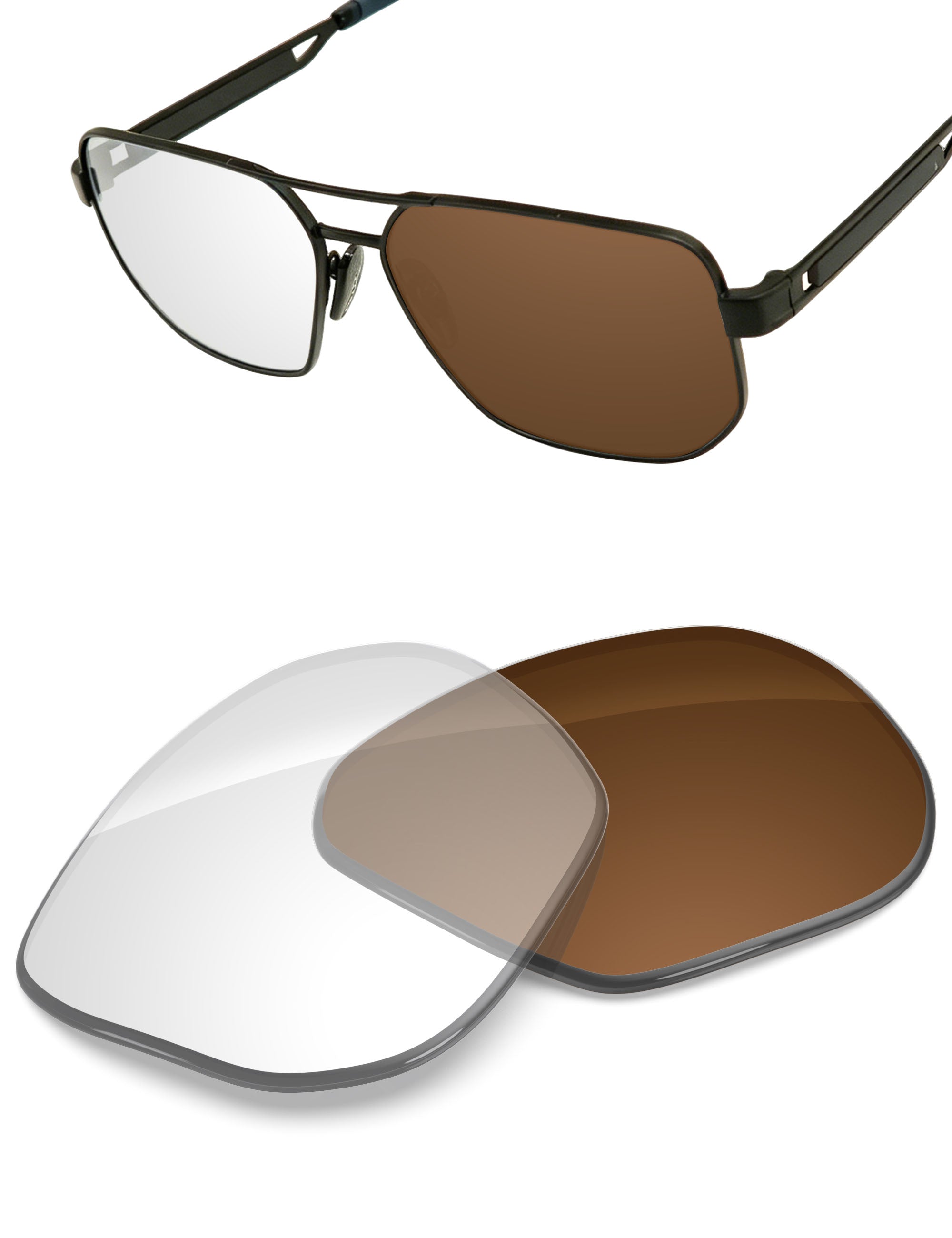 Adapt Brown Photochromic-Non-Polarized