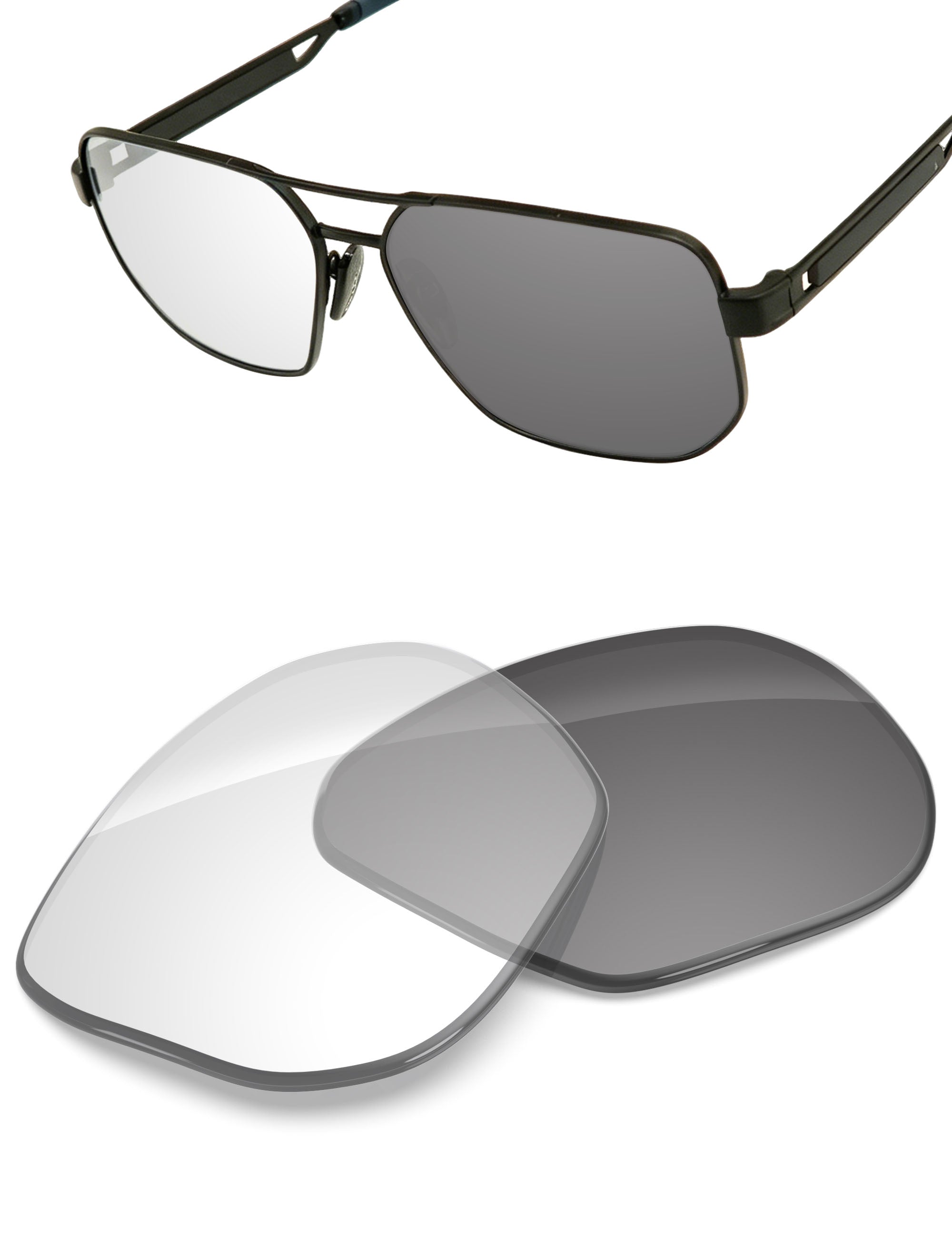 Adapt Gray Photochromic Blue Light Blocking-Non-Polarized