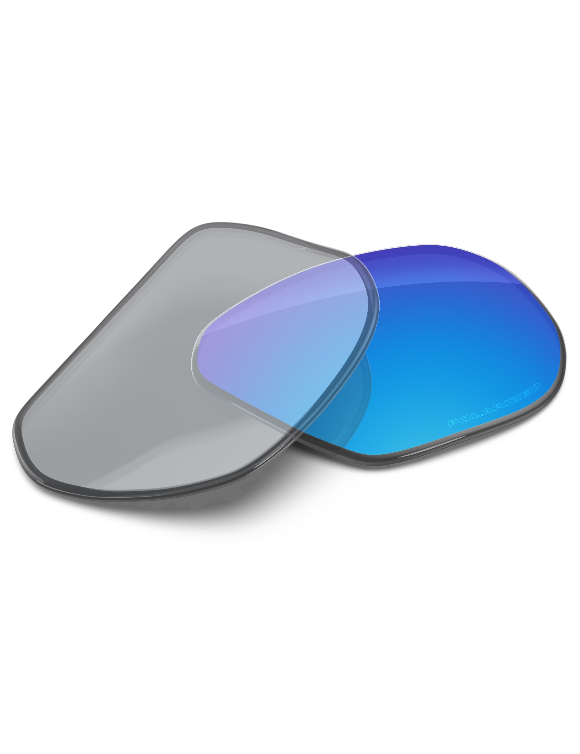 Sky Blue FlashMirror™ Photochromic-Non-Polarized