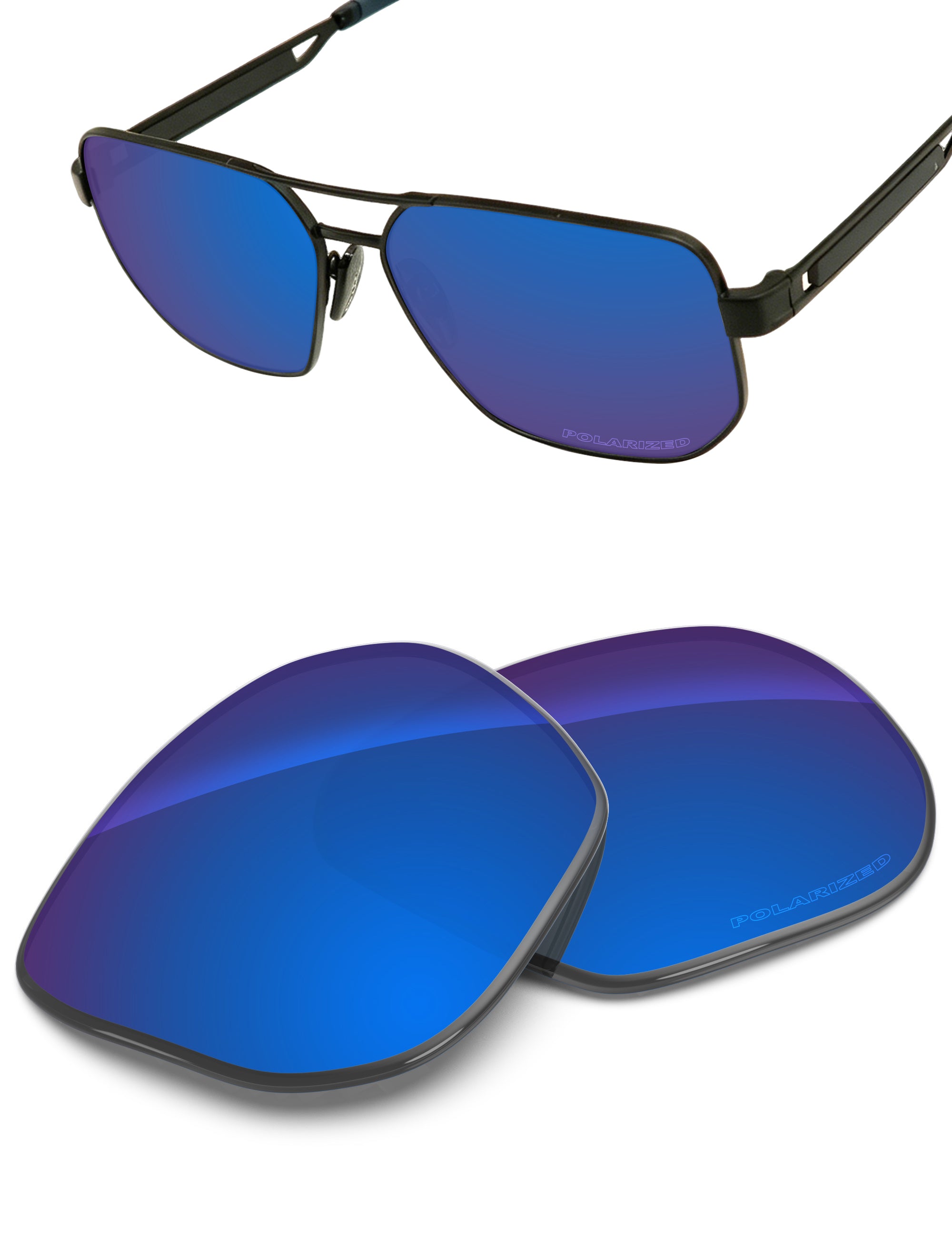 Sapphire Blue FlashMirror™-Polarized