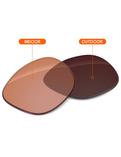 Orange Tint Photochromic-Non-Polarized