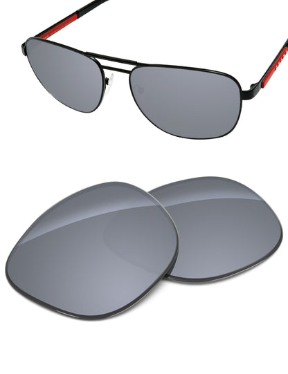 Silver Metallic FlashMirror™-Non-Polarized