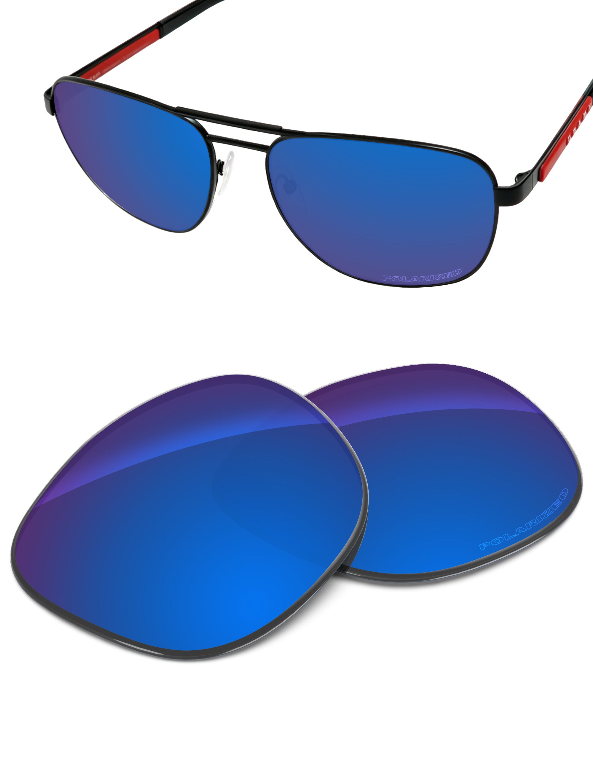 Sapphire Blue FlashMirror™-Polarized