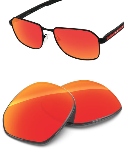 Fire Red FlashMirror™-Non-Polarized