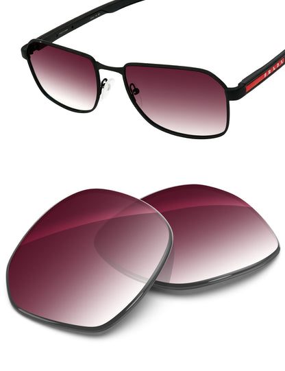 Wine Red Gradient-Non-Polarized