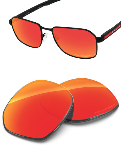 Fire Red FlashMirror™-Polarized