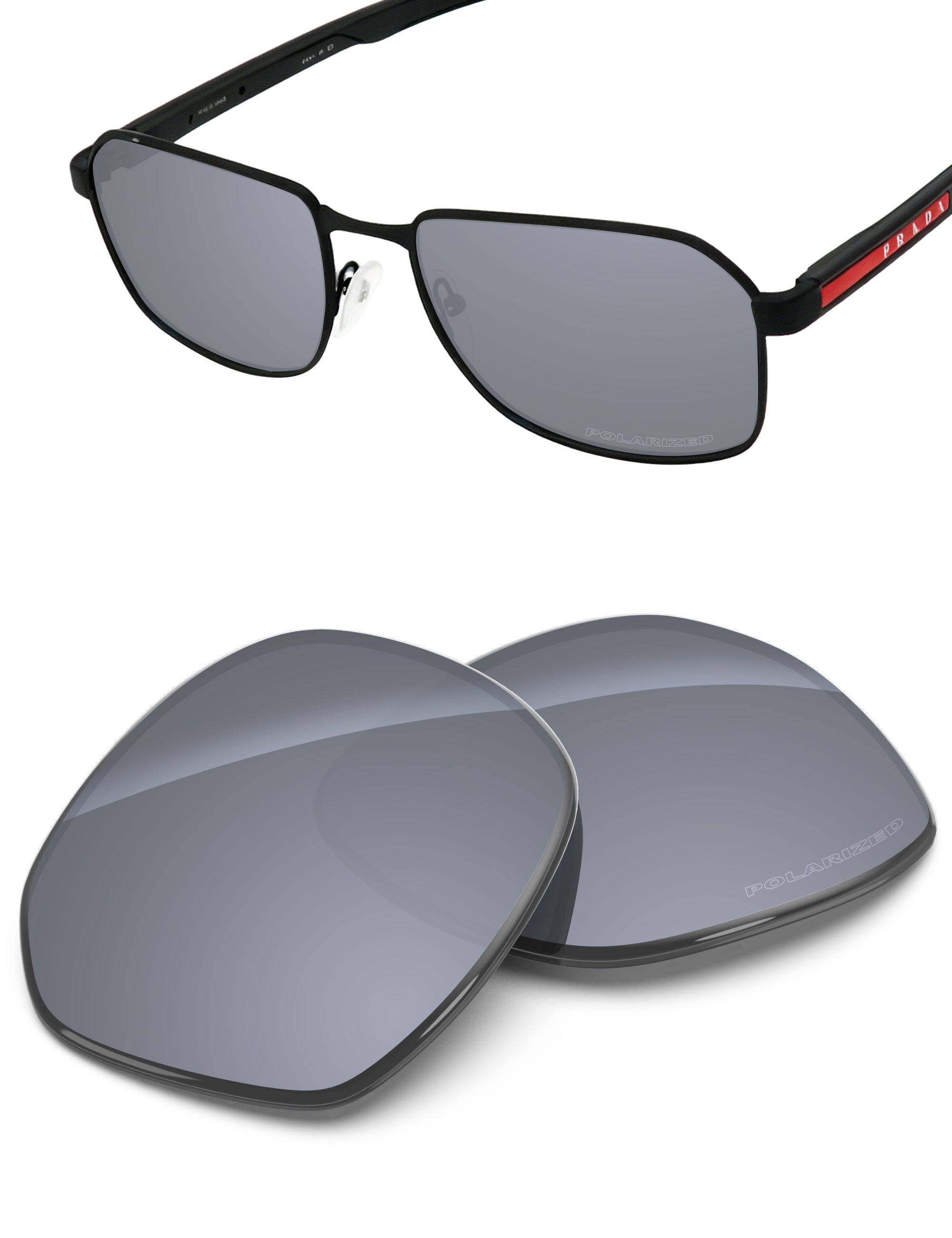 Silver Metallic FlashMirror™-Polarized