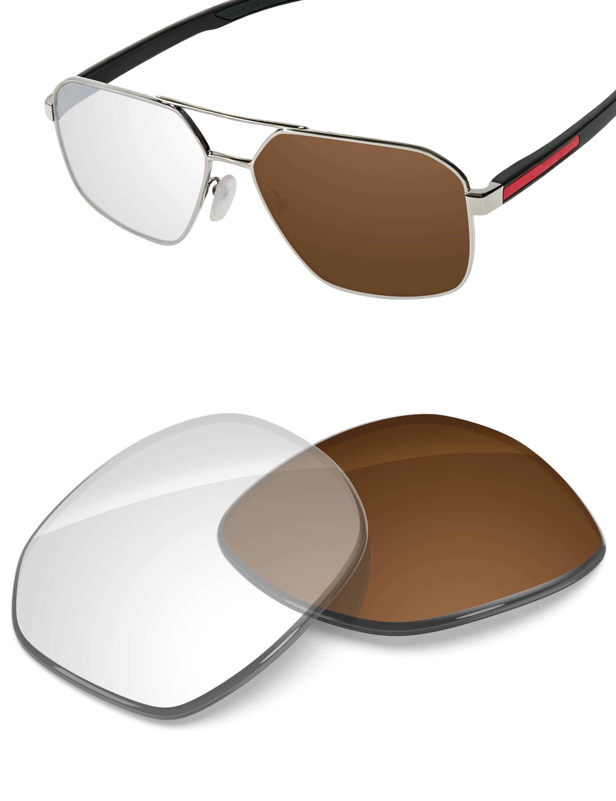 Adapt Brown Photochromic-Non-Polarized