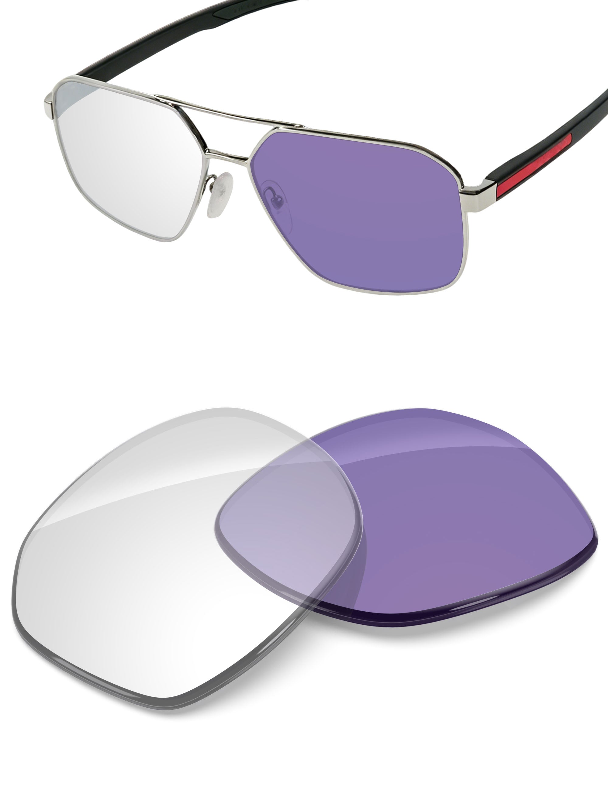 Adapt Purple Photochromic-Non-Polarized