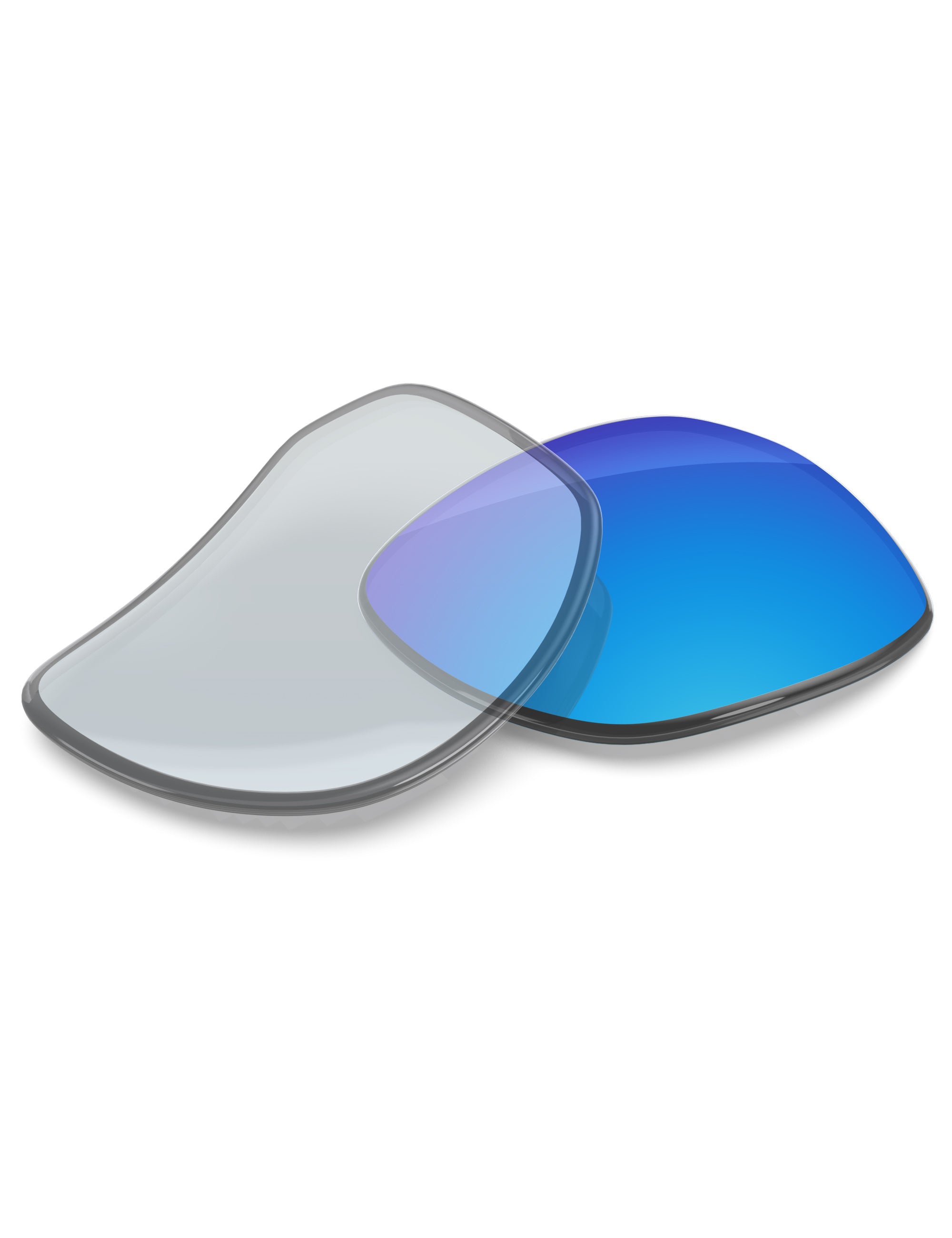 Sky Blue FlashMirror™ Photochromic-Non-Polarized