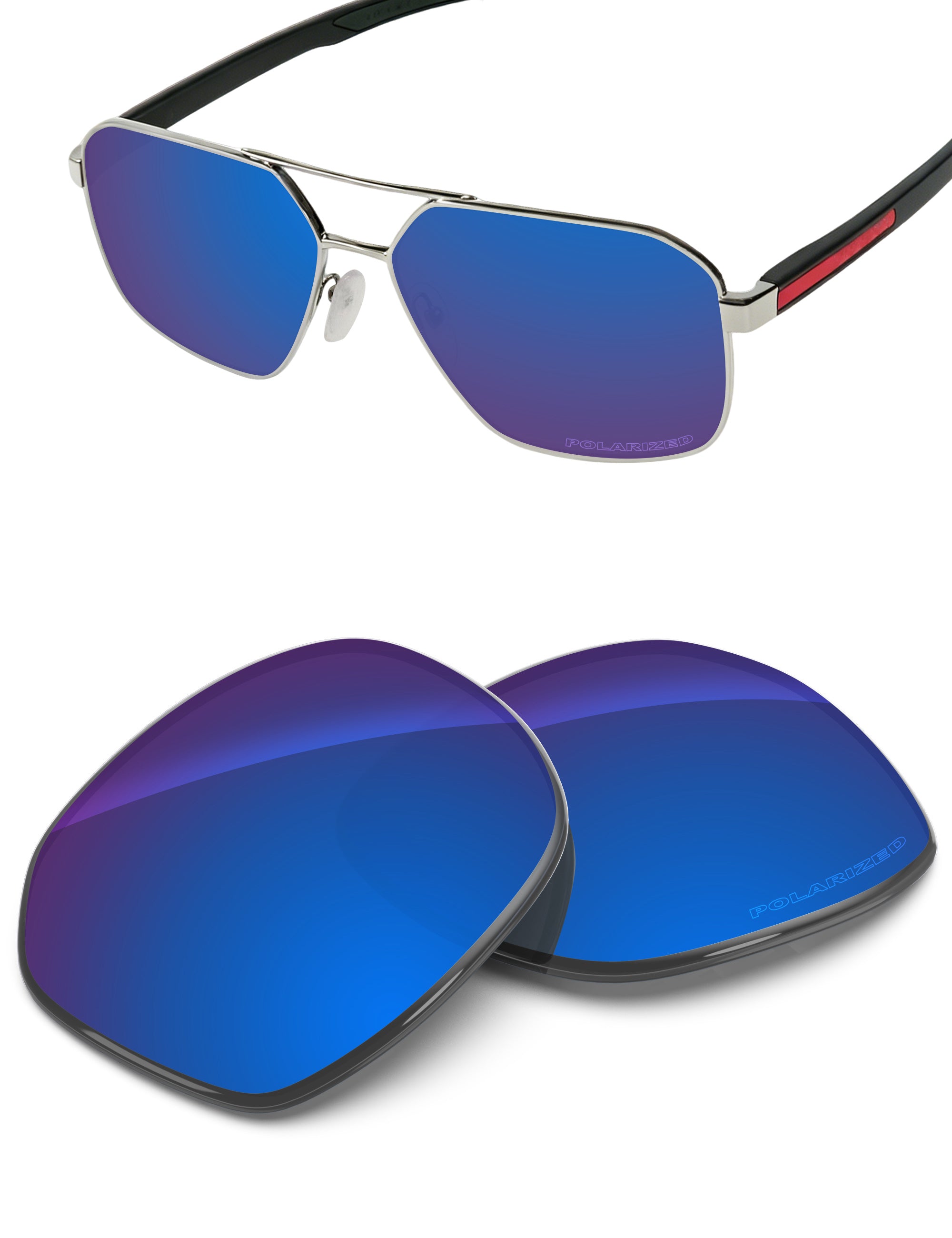 Sapphire Blue FlashMirror™-Polarized