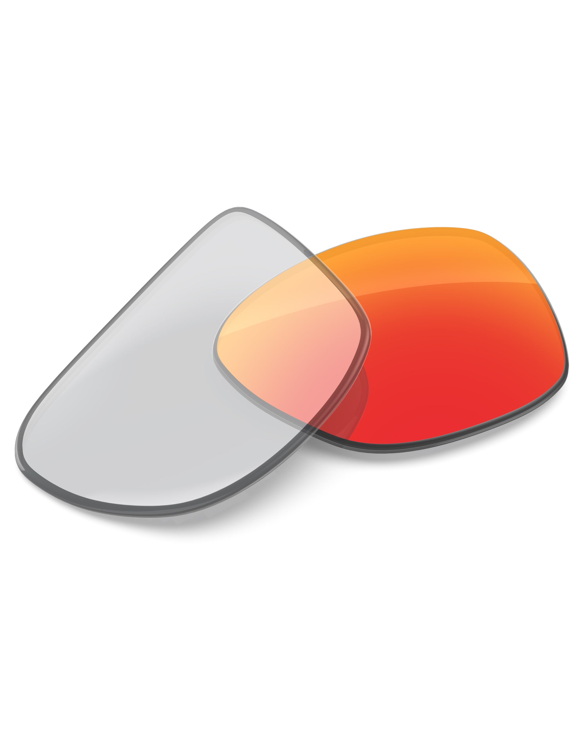 Fire Red FlashMirror™ Photochromic-Non-Polarized