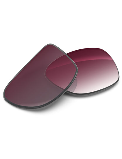 Wine Red Gradient-Non-Polarized