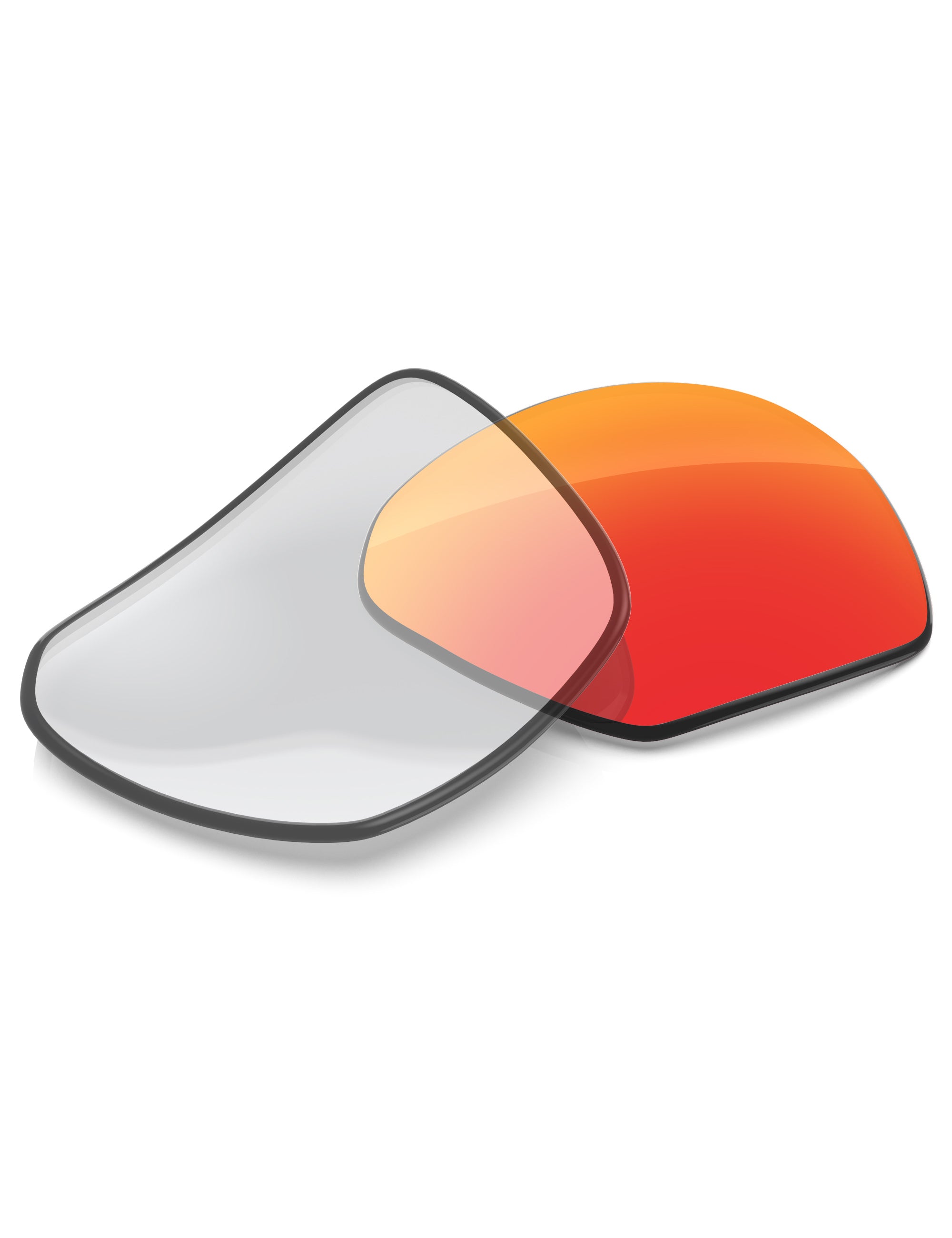 Fire Red FlashMirror™ Photochromic-Non-Polarized