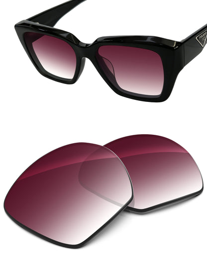 Wine Red Gradient-Non-Polarized