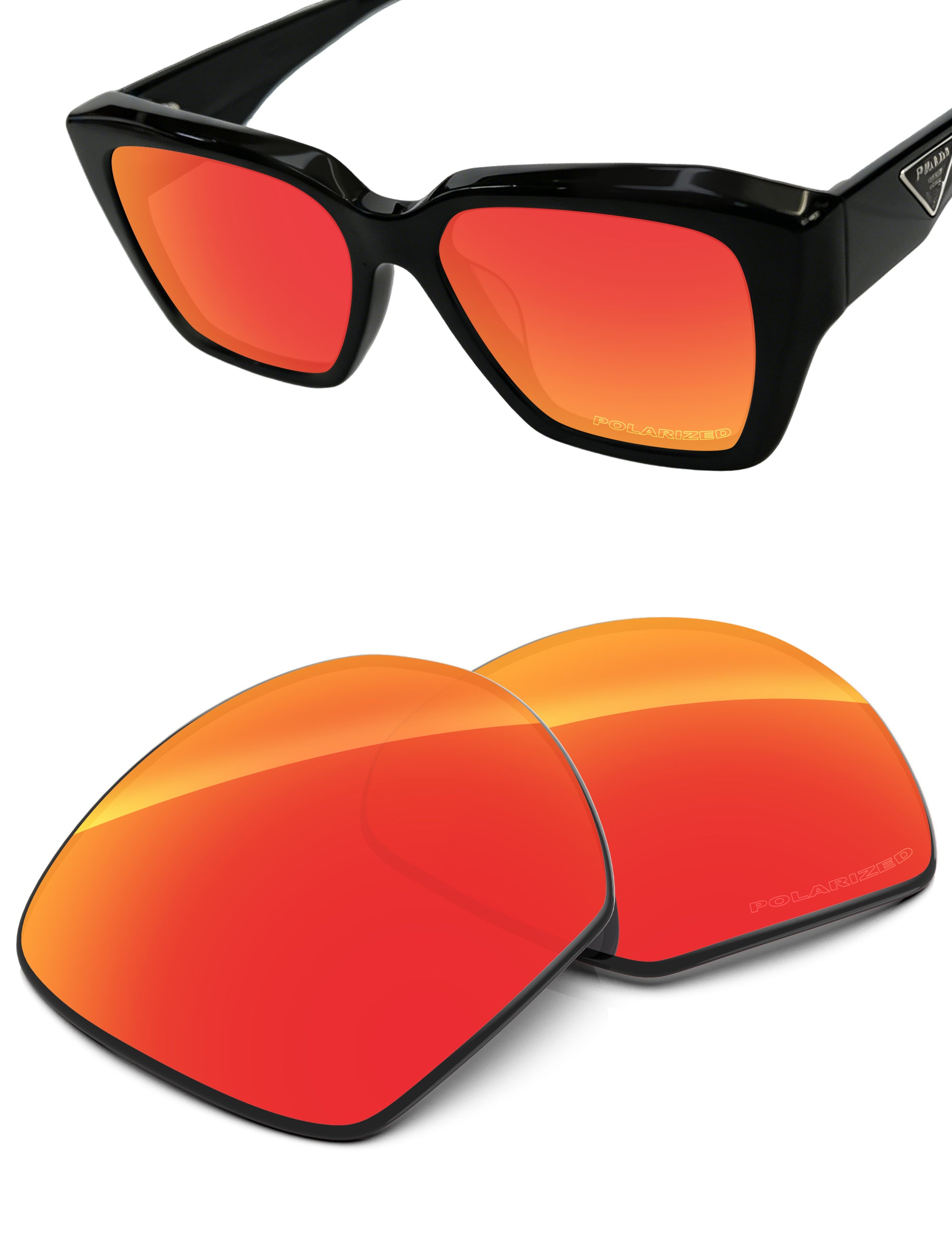 Fire Red FlashMirror™-Polarized