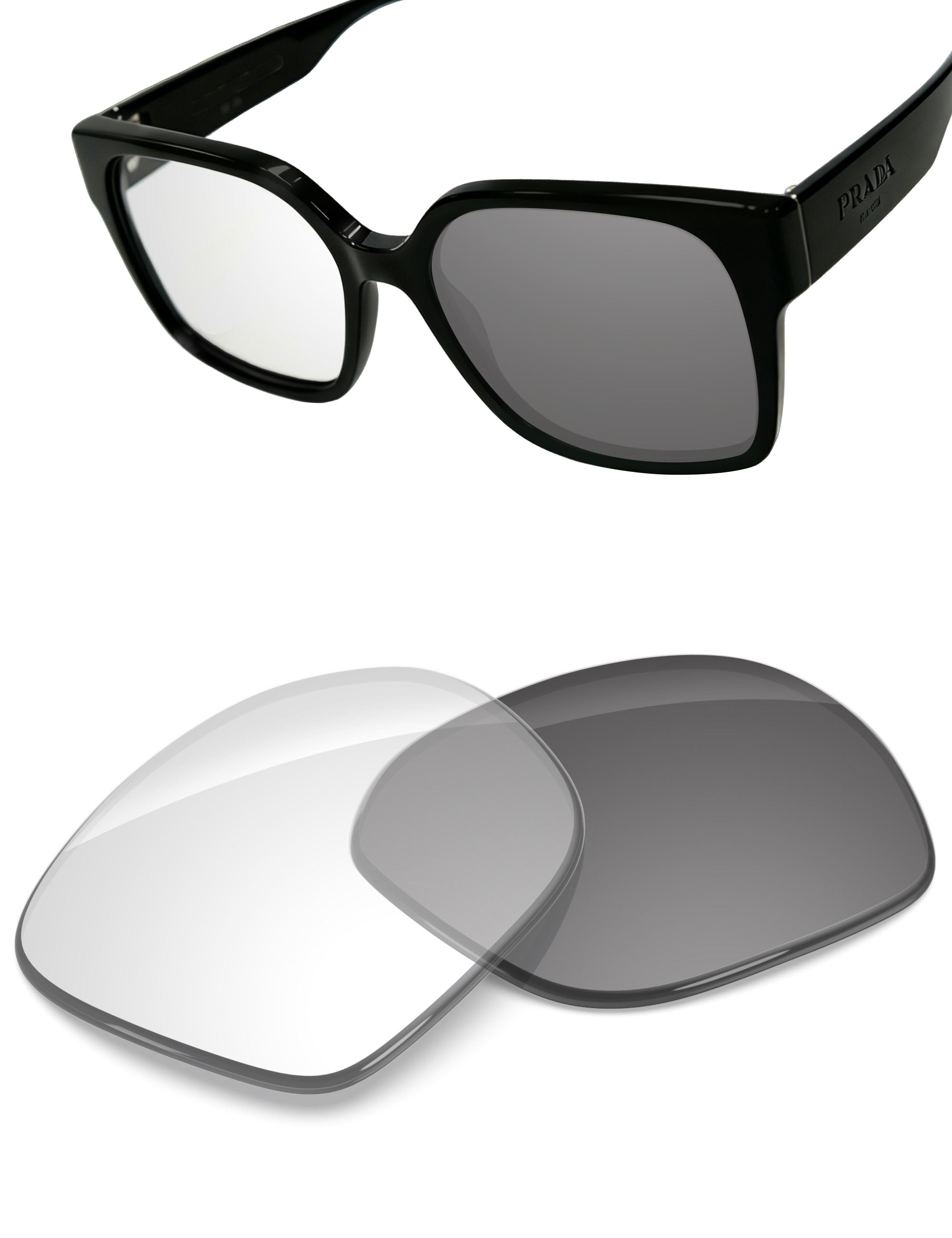 Adapt Gray Photochromic Blue Light Blocking-Non-Polarized