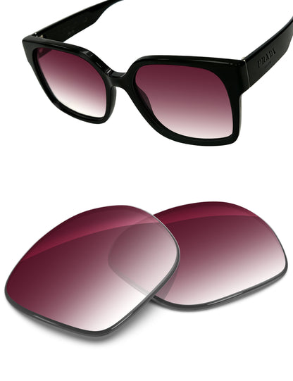 Wine Red Gradient-Non-Polarized